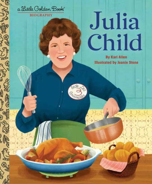 Julia Child : A Little Golden Book Biography-9780593703342