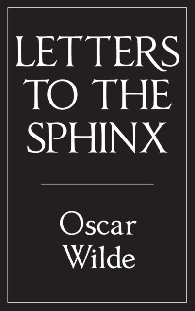 Letters to the Sphinx-9780994430601