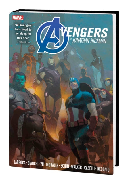 Avengers By Jonathan Hickman Omnibus Vol. 2 (new Printing)-9781302945497