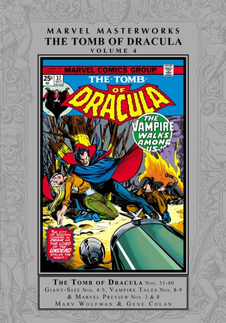 Marvel Masterworks: The Tomb of Dracula Vol. 4-9781302955458