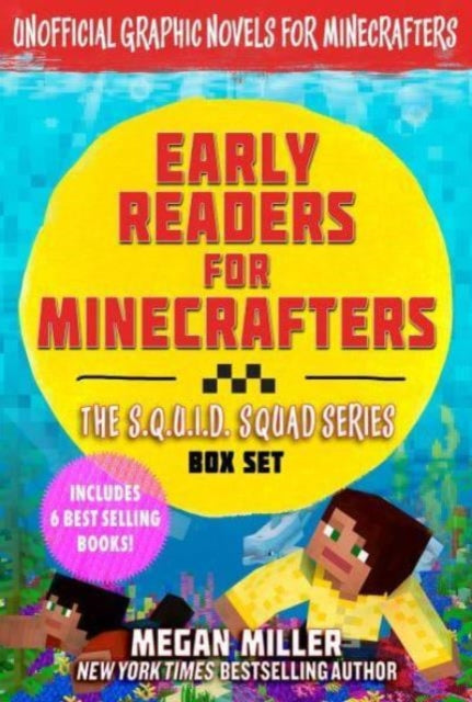 Early Readers for Minecrafters-The S.Q.U.I.D. Squad Box Set : Unofficial Graphic Novels for Minecrafters (Includes 6 Best Selling Books)-9781510780064