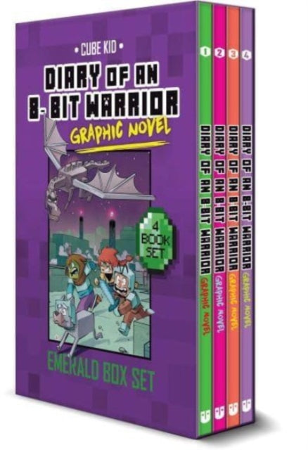 Diary of an 8-Bit Warrior Graphic Novel Emerald Box Set-9781524885908