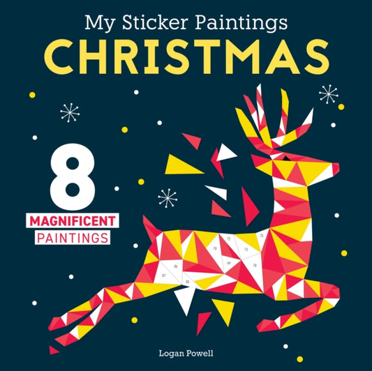 My Sticker Paintings: Christmas : 8 Magnificent Paintings-9781641243254