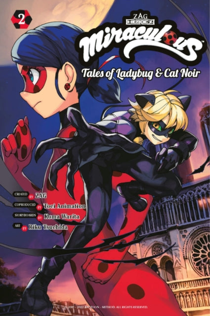 Miraculous: Tales of Ladybug & Cat Noir (Manga) 2-9781646517114