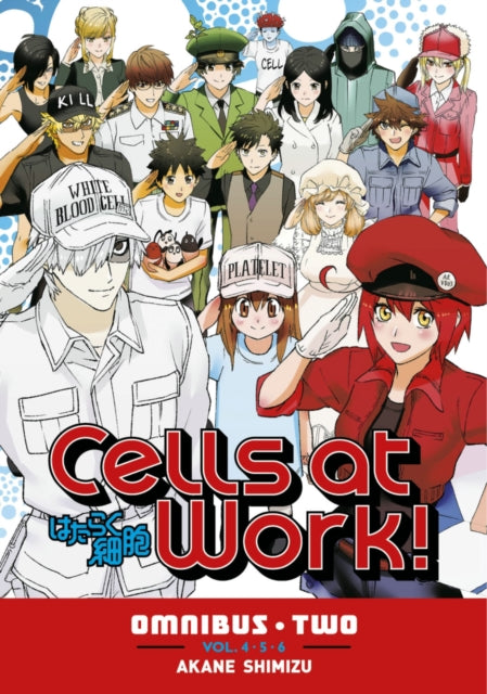 Cells at Work! Omnibus 2 (Vols. 4-6)-9781646519224