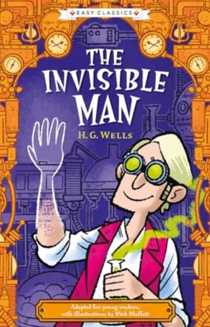 Creepy Classics: The Invisible Man (Easy Classics)-9781782264910