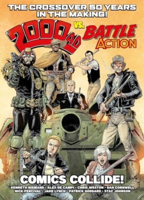 2000 AD Vs Battle Action: Comics Collide!-9781837861897