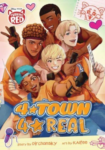 Disney and Pixar's Turning Red: 4*Town 4*Real : The Manga-9781974734795