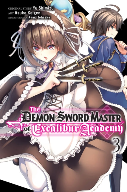 The Demon Sword Master of Excalibur Academy, Vol. 3 (Manga)-9781975350857