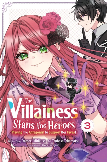 The Villainess Stans the Heroes: Playing the Antagonist to Support Her Faves!, Vol. 3-9781975375515