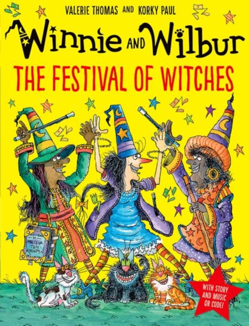 Winnie and Wilbur: The Festival of Witches PB & audio-9780192783837