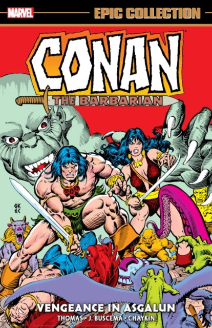 Conan The Barbarian Epic Collection: The Original Marvel Years - Vengeance In Asgalun-9781302933548