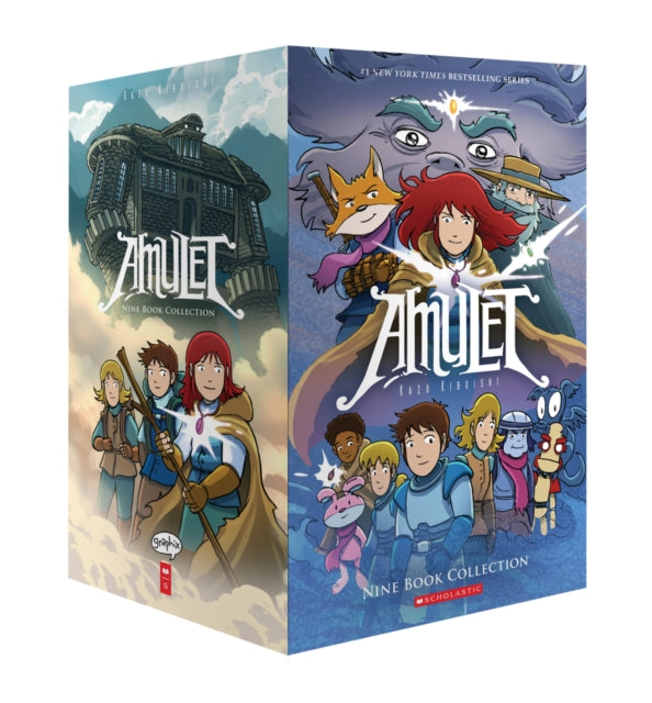 Amulet Box set 1-9 Graphix-9781339043456