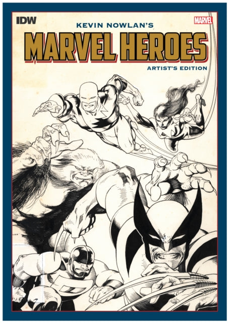 Kevin Nowlan's Marvel Heroes Artist's Edition-9781684059720