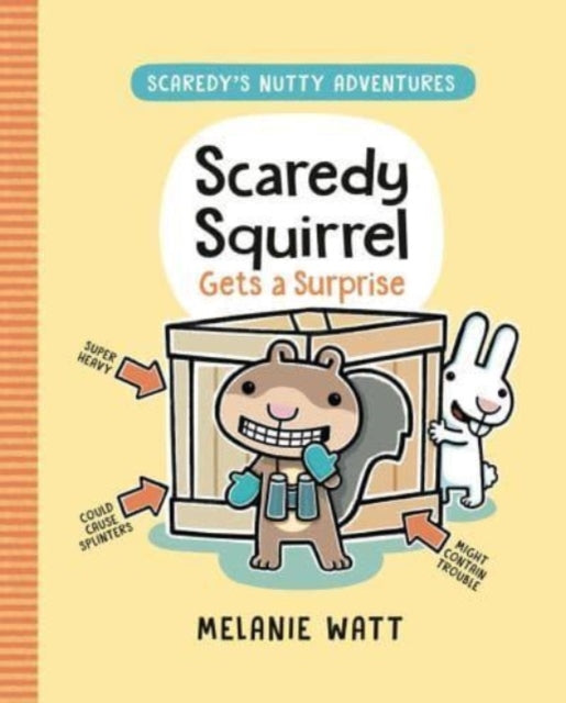 Scaredy Squirrel Gets A Surprise-9781774883334