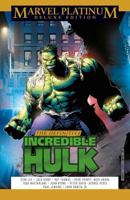 Marvel Platinum Deluxe Edition: The Definitive Incredible Hulk-9781804910368