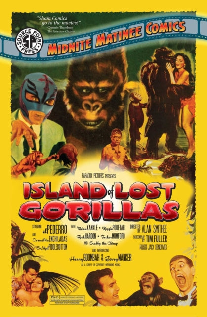 The Midnite Matinee Comics Presents : The Island of Lost Gorillas-9781954412507